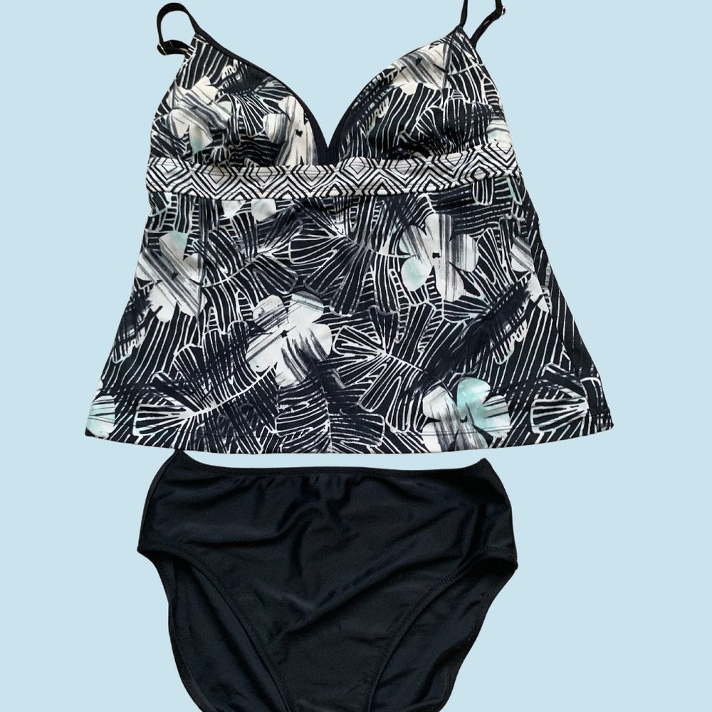 JAG Tankini Top/Relativity Bottom Size 10